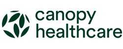 Canopy Healthcare green company Logo
