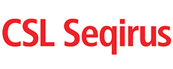 red text company logo CSL Seqirus
